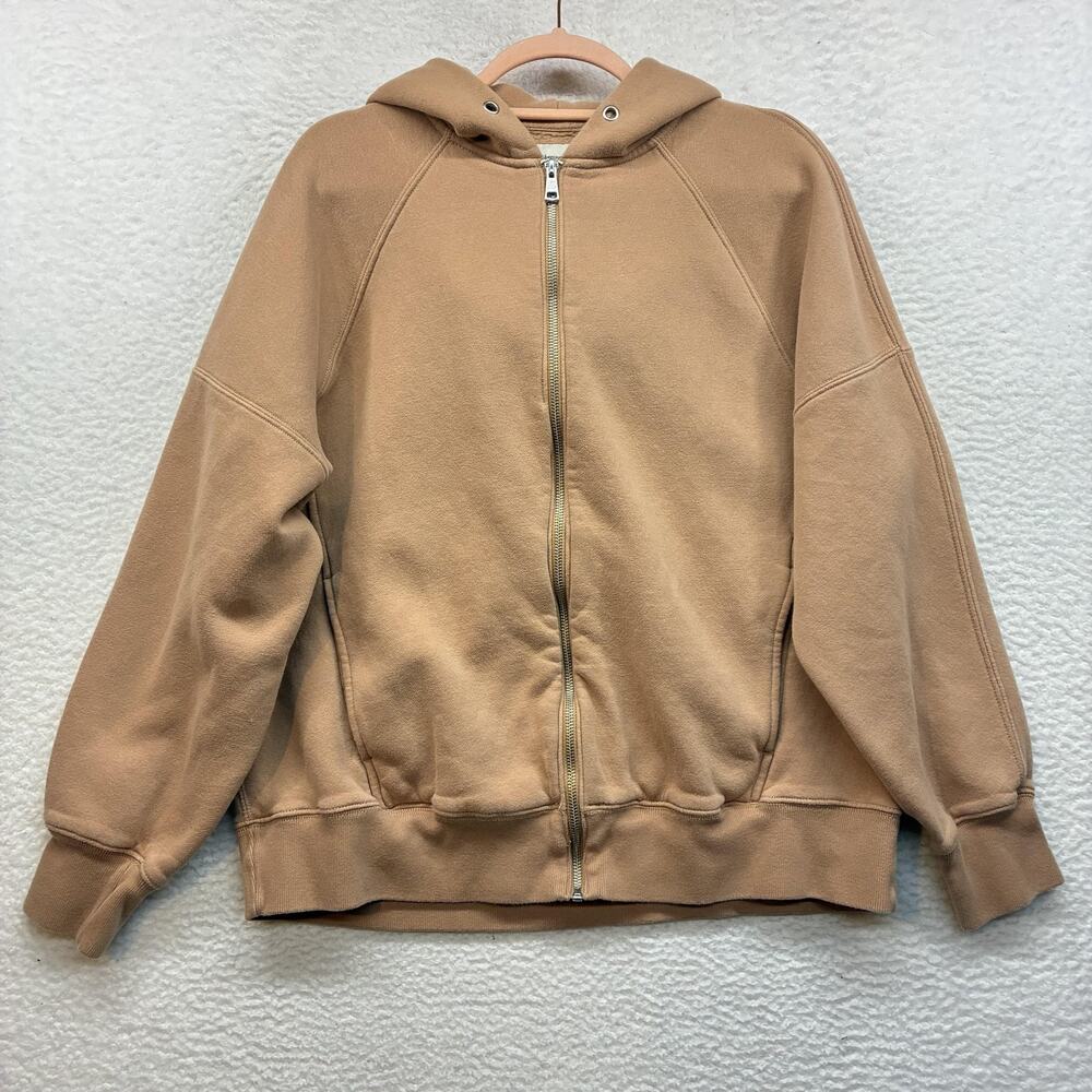 Abercrombie & Fitch Hoodie Womens Medium A&F Max Essentials Full Zip Fleece
